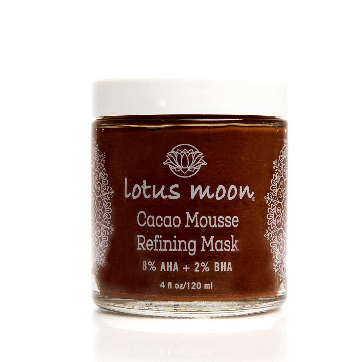 Chocolate active face mask with lactic and salicylic acids plus ingredients like cocoa, jojoba oil, cocoa butter and glycerin in addition to powerhouse extracts that boost your natural defenses against the look of wrinkles and sagging.